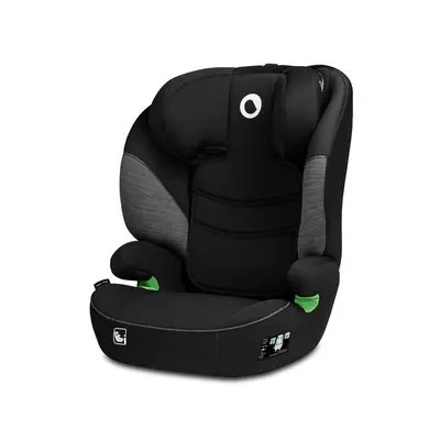 Lionelo - Scaun auto Lars i-Size, Cu tetiera reglabila in 10 pozitii, Cu pozitionare spre sensul de mers, 15-36 Kg, 100-150 cm, Conform cu standardul european de securitate ECE R129/03, Negru/Gri BYNLO-LARS_I-SIZE_BLACK_GREY