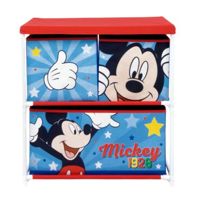 Organizator pentru jucarii cu structura metalica Mickey Mouse BBXWD14918