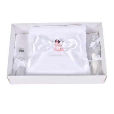 Trusou botez funda alba diafana si ingeras, Denikos® C9318 NKO6041