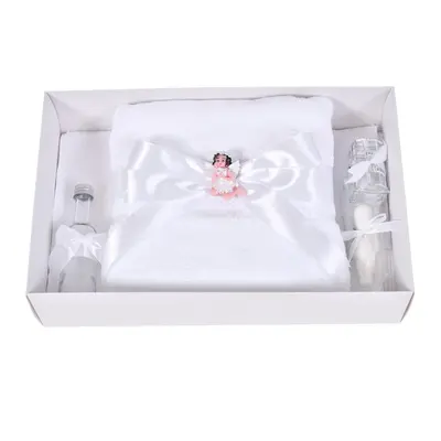 Trusou botez funda alba diafana si ingeras, Denikos&reg; C9318 NKO6041