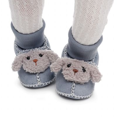 Cizmulite imblanite gri pentru bebelusi - Oita LIXH014-2-p34
