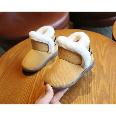 Cizmulite maro deschis imblanite MDHYW20-2-ca