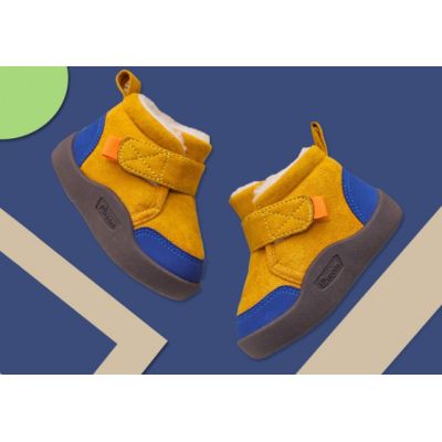 Pantofi imblaniti galben mustar - Wello MD7711-1-p25