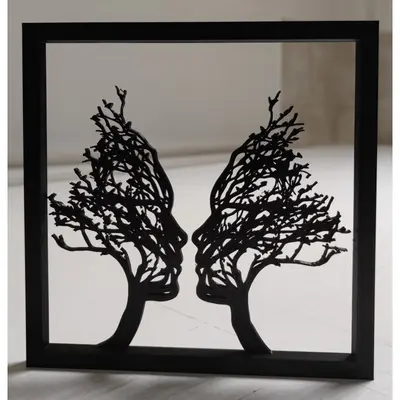 Figurina 3d Love Tree