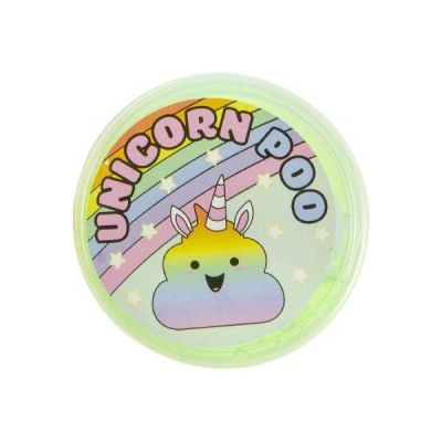 Gelatina modelatoare slime Unicorn Poo cu figurina unicorn LG Imports LG9431 BBJLG9431_Verde