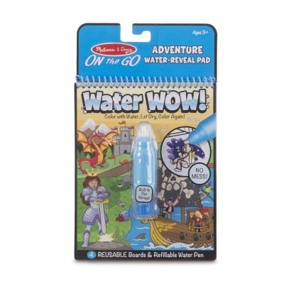 Carnet de colorat apa magica aventuri melissa and doug  - okemd9317