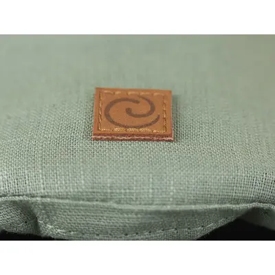 Marsupiu isara quicktie sage green linen