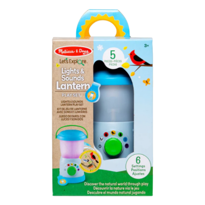 Lampa de jucarie cu lumini si sunete colectia sa exploram natura - okemd30837