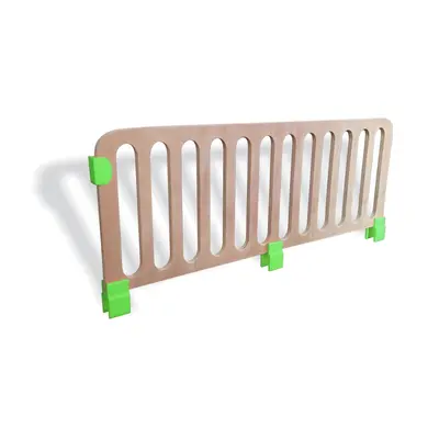 Paravan Protectie Tip Grilaj Din Lemn Pentru Paturi Copii - Verde - Pc-par-grn