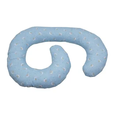 Perna De Alaptare Multifunctionala MyKids Cat on Moon Blue 00070051