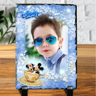 Placa ardezie mickey