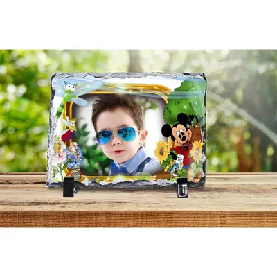Placa Ardezie Mickey Mouse