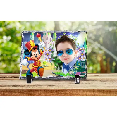 Placa Ardezie Mickey Mouse
