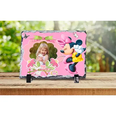 Placa Ardezie Minnie Mouse