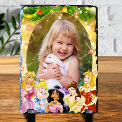 Placa ardezie printese disney