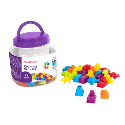 Set de 72 masinute pentru numarat si sortat - okeml27370