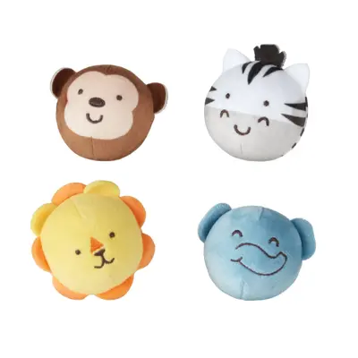 Set de jucarii pentru bebelusi animale safari - okemd30733