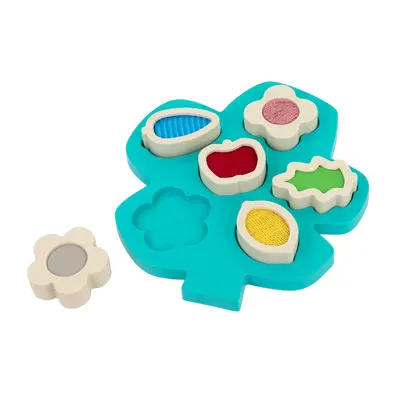 Jucarie tactil-senzoriala si incastru copacel - okeml97344