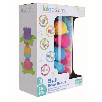 LALABOOM JOC DE DEZVOLTARE BEBE MONTESSORI 30 PIESE VIV61869