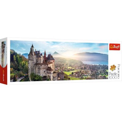 PUZZLE TREFL 1000 PANORAMA CASTELUL MENTHON VIV29055