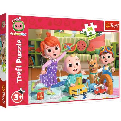 PUZZLE TREFL 24 MAXI COCOMELON GATA DE AVENTURA VIV14363