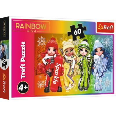 PUZZLE TREFL 60 RAINBOW HIGH PAPUSILE JUCAUSE VIV17380