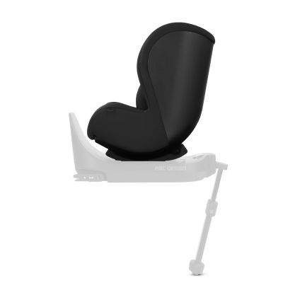 Scaun auto rotativ Lily 0-4 ani Black ABC Design