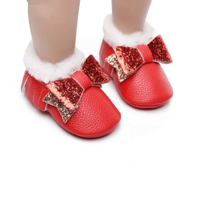 Pantofiori rosii imblaniti - Shine LIhz00301-5-p30