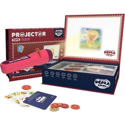 Teatru de povesti cu proiector, 6 povesti in Limba Romana Koala Diary KD80601RO BBJKD80601RO_Roz