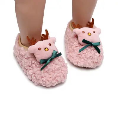 Botosei roz din blanita - Renul MDHZ0201-4-cd