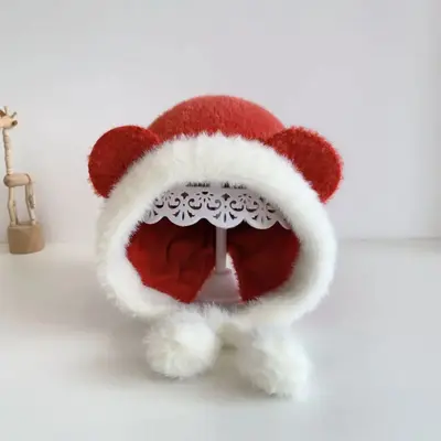 Caciulita rosie pentru bebelusi - Soft AMHT2023-25-4-ca5