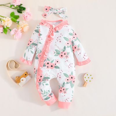 Salopeta pentru bebelusi - Rose flowers LI837-de2