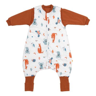 Sac de dormit cu picioruse si maneca lunga detasabila Kangaroo 90 cm + manseta 2.5 Tog BBXCJ542-25FSN
