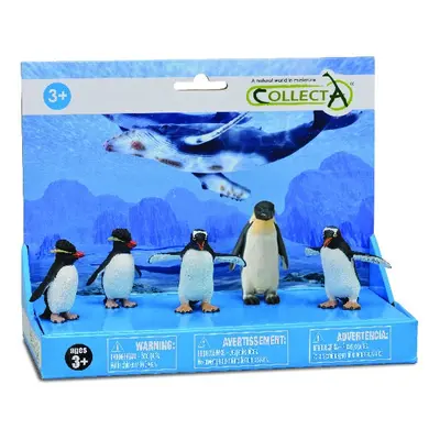 Set 5 figurine pictate manual pinguini - okecol84061lpp