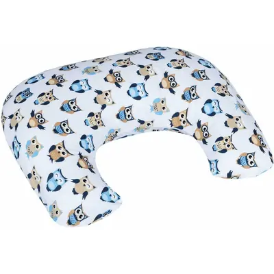 Perna de alaptat Rogal 140 cm Infantilo IF19015 BBJIF19015_Bufnite Albastru