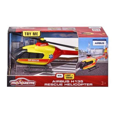 MAJORETTE ELICOPTER DE SALVARE AIRBUS H135 CU SUNETE SI LUMINI VIV213713002