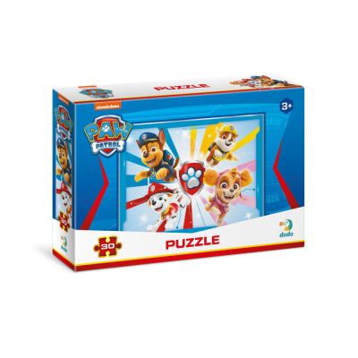 Puzzle - patrula catelusilor: catelusi curajosi (30 piese)