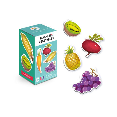 Set magnetic - invat legume si fructe in lb. engleza