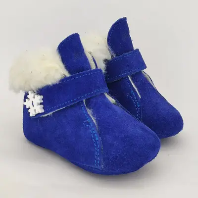 Ghetute Albastre Navy cu blanita BIT X-mas - FOXBTX2566