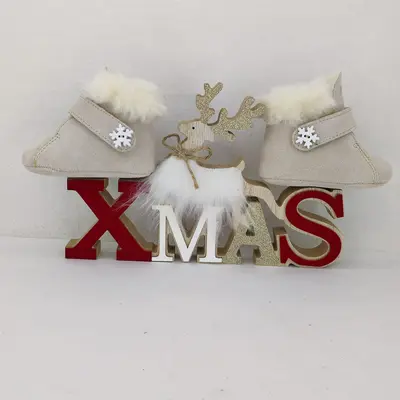 Ghetute Ivory cu blanita BIT X-mas - FOXBTX2567