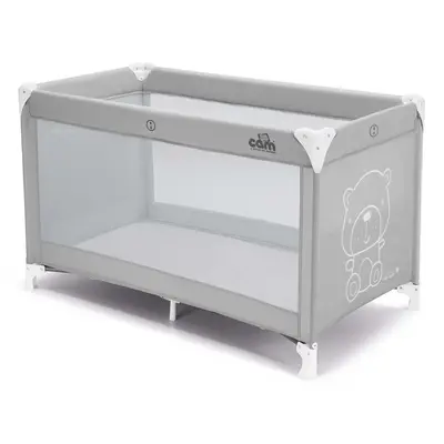 Patut Pliant Voiaj Ultraportabil Pentru Copii   Sonno  , Usor De Transportat, Ideal Pentru Calatorii, Material Rezistent Cu Protectii Laterale Si Saltea Inclusa, Gri Pjb49161177
