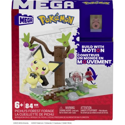 POKEMON MEGA SET DE CONSTRUCTIE FORAJELE FORESTIERE ALE LUI PICHU VIVMTHDL75_HPB59