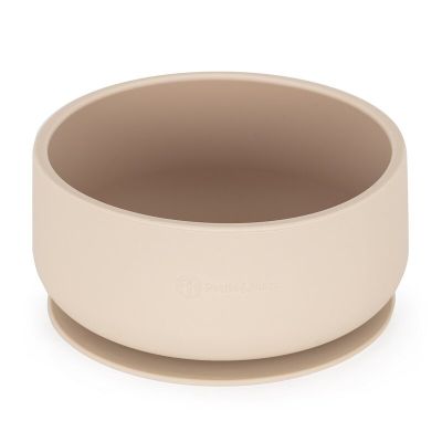 Petite&Mars - Bol Take&Match, Cu ventuza, Silicon, Fara BPA, 450 ml, 6 luni+, Bej BYN718818
