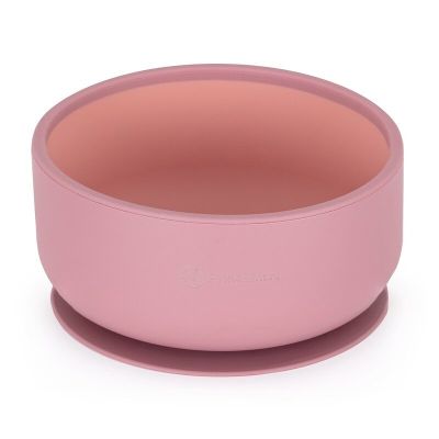 Petite&Mars - Bol Take&Match, Cu ventuza, Silicon, Fara BPA, 450 ml, 6 luni+, Roz BYN718820