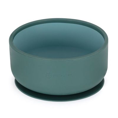 Petite&Mars - Bol Take&Match, Cu ventuza, Silicon, Fara BPA, 450 ml, 6 luni+, Verde BYN718817