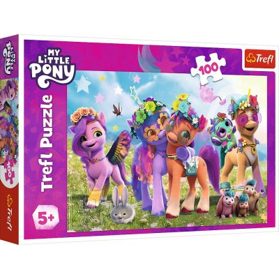 PUZZLE TREFL 100 MY LITTLE PONY PONEII AMUZANTI VIV16463