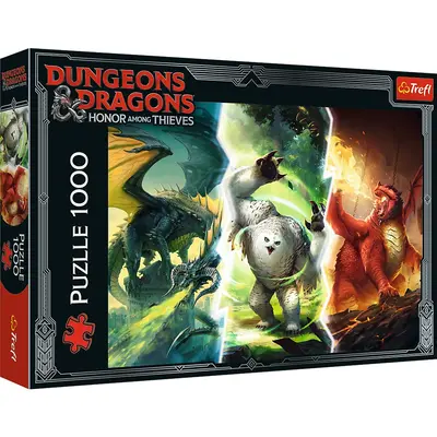 PUZZLE TREFL 1000 DUNGEONS DRAGONS LEGENDERE MISTERIOASE VIV10763
