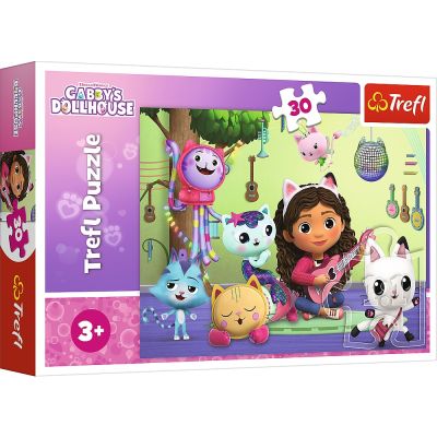 PUZZLE TREFL 30 GABBYS DOLLHOUSE CASA LUI GABBY VIV18301