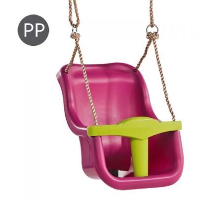 Leagan baby seat luxe culoare: purple (ral4006)/lime green, franghie: pp 10 kb131001007001