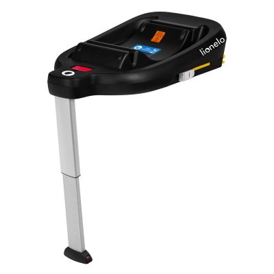 Lionelo - Baza scaun auto i-Size, Astrid, Cu Isofix, Cu indicatori pentru instalare corecta, Negru BYNLO-ASTRID_I-SIZE_BASE_BLACK
